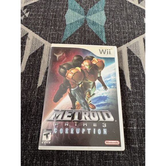Metroid Prime 3 Corruption Nintendo Wii Complete CIB Tested And Working - Picture 6 of 6